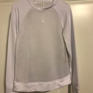 Alo yoga mesh sweatshirt